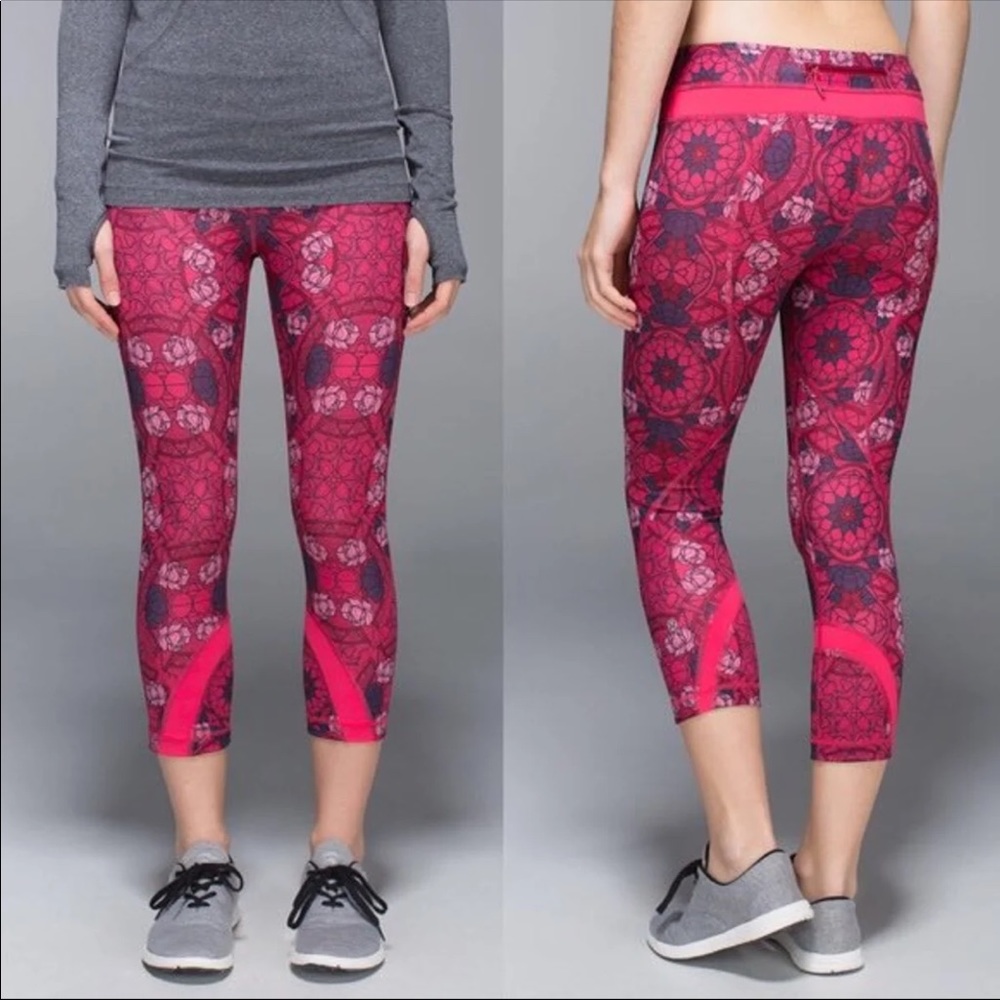 Lululemon Athletica Inspire Crop Leggings Size 6